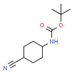 ChemSpider 2D Image | 2-Methyl-2-propanyl (4-cyanocyclohexyl)carbamate | C12H20N2O2