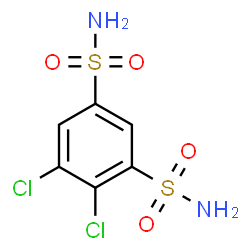 ChemSpider 2D Image | diclofenamide | C6H6Cl2N2O4S2