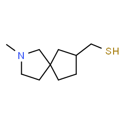 ChemSpider 2D Image | (2-Methyl-2-azaspiro[4.4]non-7-yl)methanethiol | C10H19NS