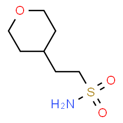 ChemSpider 2D Image | 2-(Tetrahydro-2H-pyran-4-yl)ethanesulfonamide | C7H15NO3S