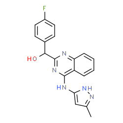 ChemSpider 2D Image | AC-430 | C19H16FN5O