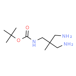 ChemSpider 2D Image | 2-Methyl-2-propanyl [3-amino-2-(aminomethyl)-2-methylpropyl]carbamate | C10H23N3O2