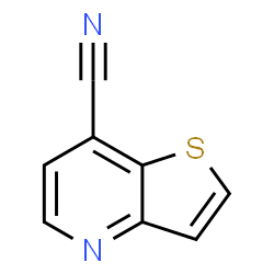 ChemSpider 2D Image | Thieno[3,2-b]pyridine-7-carbonitrile | C8H4N2S