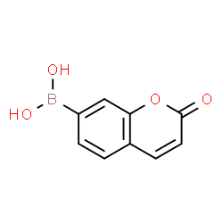 ChemSpider 2D Image | Coumarin Boronic Acid | C9H7BO4