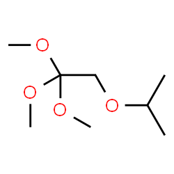 ChemSpider 2D Image | 2-(2,2,2-Trimethoxyethoxy)propane | C8H18O4