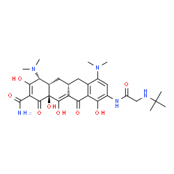 ChemSpider 2D Image | (4R)-tigecycline | C29H39N5O8