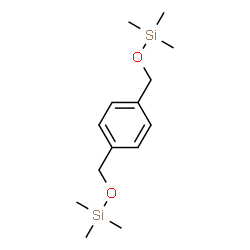 ChemSpider 2D Image | [1,4-Phenylenebis(methyleneoxy)]bis(trimethylsilane) | C14H26O2Si2