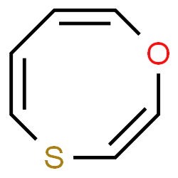ChemSpider 2D Image | 1,4-Oxathiocin | C6H6OS