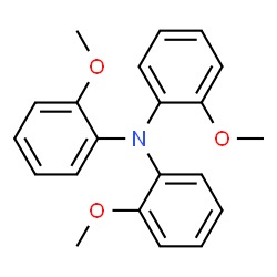 ChemSpider 2D Image | 2-Methoxy-N,N-bis(2-methoxyphenyl)aniline | C21H21NO3