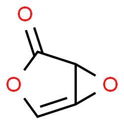 ChemSpider 2D Image | 3,6-Dioxabicyclo[3.1.0]hex-4-en-2-one | C4H2O3