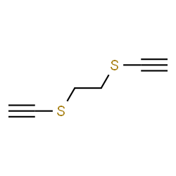 ChemSpider 2D Image | {[2-(Ethynylsulfanyl)ethyl]sulfanyl}acetylene | C6H6S2