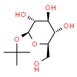 ChemSpider 2D Image | 2-Methyl-2-propanyl beta-D-glucopyranoside | C10H20O6