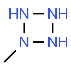 ChemSpider 2D Image | Methyltetrazetidine | CH6N4
