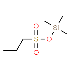 ChemSpider 2D Image | Trimethylsilyl 1-propanesulfonate | C6H16O3SSi