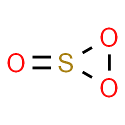 ChemSpider 2D Image | Dioxathiirane oxide | O3S