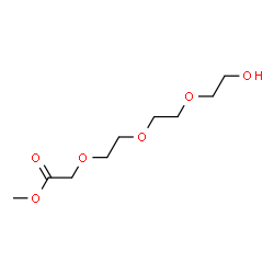 ChemSpider 2D Image | Methyl {2-[2-(2-hydroxyethoxy)ethoxy]ethoxy}acetate | C9H18O6