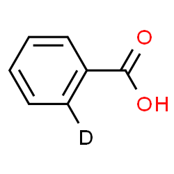 ChemSpider 2D Image | (2-~2~H)Benzoic acid | C7H5DO2