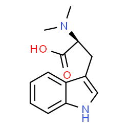 ChemSpider 2D Image | N,N-Dimethyl-L-tryptophan | C13H16N2O2