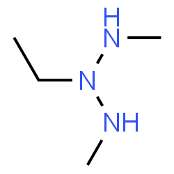 ChemSpider 2D Image | 2-Ethyl-1,3-dimethyltriazane | C4H13N3