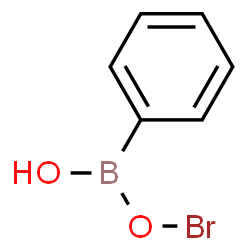 ChemSpider 2D Image | (Bromooxy)(hydroxy)phenylborane | C6H6BBrO2