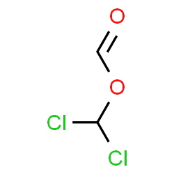 ChemSpider 2D Image | Dichloromethyl formate | C2H2Cl2O2