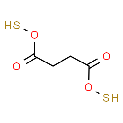 ChemSpider 2D Image | Butanebis[(thioperox)ic S-acid] | C4H6O4S2