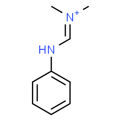 ChemSpider 2D Image | Anilino-N,N-dimethylmethaniminium | C9H13N2