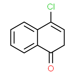 ChemSpider 2D Image | 4-Chloro-1(2H)-naphthalenone | C10H7ClO