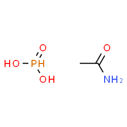 ChemSpider 2D Image | Acetamide phosphonate (1:1) | C2H8NO4P