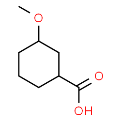 ChemSpider 2D Image | 3-Methoxycyclohexanecarboxylic acid | C8H14O3
