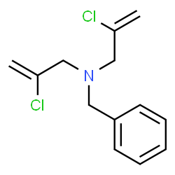 ChemSpider 2D Image | N-Benzyl-2-chloro-N-(2-chloro-2-propen-1-yl)-2-propen-1-amine | C13H15Cl2N
