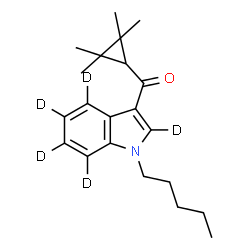 ChemSpider 2D Image | UR-144-d5 | C21H24D5NO