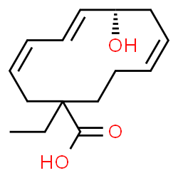 ChemSpider 2D Image | Tetranor 12-HETE | C16H26O3