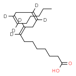 ChemSpider 2D Image | Dihomo-Î³-Linolenic Acid-d6 | C20H28D6O2
