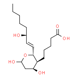 ChemSpider 2D Image | 2,3-dinor Thromboxane B1 | C18H32O6