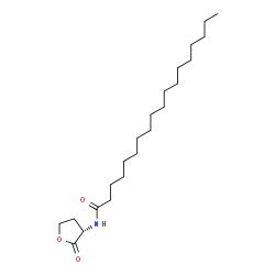 ChemSpider 2D Image | N-octadecanoyl-L-Homoserine lactone | C22H41NO3