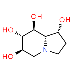 ChemSpider 2D Image | (−)-Castanospermine | C8H15NO4