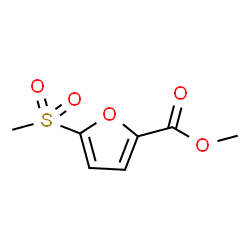 ChemSpider 2D Image | Methyl 5-(methylsulfonyl)-2-furoate | C7H8O5S