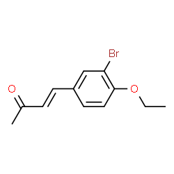 ChemSpider 2D Image | (3E)-4-(3-Bromo-4-ethoxyphenyl)-3-buten-2-one | C12H13BrO2