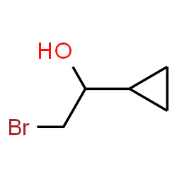 ChemSpider 2D Image | 2-Bromo-1-cyclopropylethanol | C5H9BrO