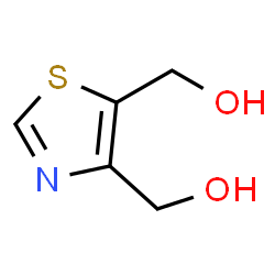 ChemSpider 2D Image | THIAZOLE-4,5-DIYLDIMETHANOL | C5H7NO2S