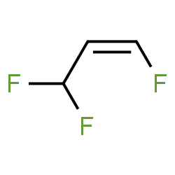 ChemSpider 2D Image | (1Z)-1,3,3-Trifluoro-1-propene | C3H3F3