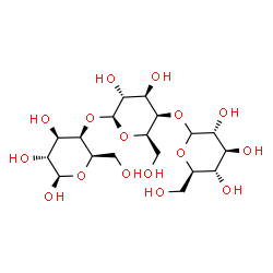 ChemSpider 2D Image | GALACTOSE β1,4-GALACTOSE β1,4-GLUCOSE | C18H32O16