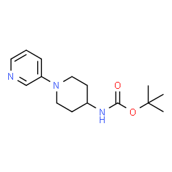 ChemSpider 2D Image | 4-(Boc-amino)-1-(3-pyridyl)piperidine | C15H23N3O2