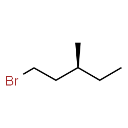 ChemSpider 2D Image | (S)-1-BROMO-3-METHYLPENTANE | C6H13Br