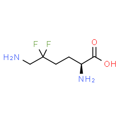 ChemSpider 2D Image | 5,5-Difluoro-L-lysine | C6H12F2N2O2