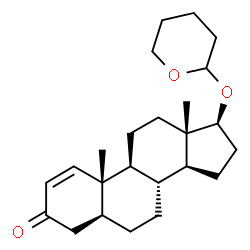 ChemSpider 2D Image | 1-TESTOSTERONE TETRAHYDROPYRAN | C24H36O3