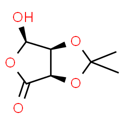 ChemSpider 2D Image | D-ERYTHRURONOLACTONE ACETONIDE | C7H10O5