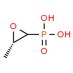 ChemSpider 2D Image | [(3S)-3-Methyl-2-oxiranyl]phosphonic acid | C3H7O4P