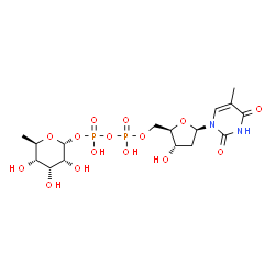 ChemSpider 2D Image | dTDP-6-deoxy-alpha-D-allose | C16H26N2O15P2